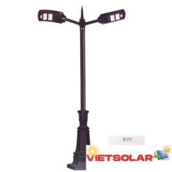 Đèn trụ sân vườn năng lượng mặt trời - SOLAR TRU 094 - LED 60w x 2