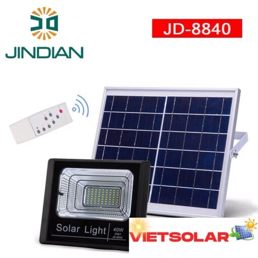 Đèn pha năng lượng mặt trời JinDian 40W