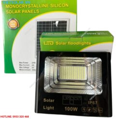 Đèn pha năng lượng mặt trời 100W DSY giá rẻ