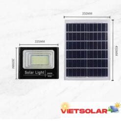 Đèn pha năng lượng mặt trời W268*L335 - LED 200W - ánh sáng trắng