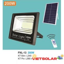 Đèn pha năng lượng mặt trời 200W