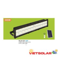 Đèn pha năng lượng mặt trời 300W ánh sáng trắng