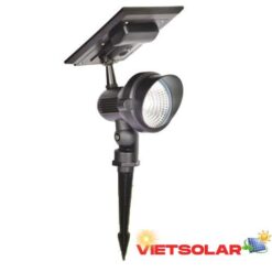 Đèn ghim cỏ năng lượng mặt trời 10W Ø95*H340