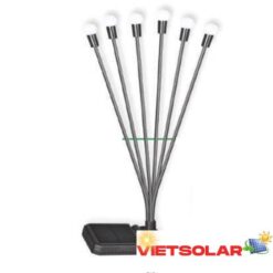 Đèn ghim cỏ năng lượng mặt trời H730-Led 6W, ánh sáng vàng