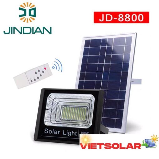 Đèn pha năng lượng mặt trời JinDian 100W