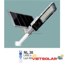 Đèn đường năng lượng Led 400W > 6500K - L485*W210 - có remote
