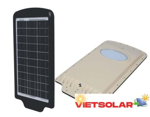 Đèn Led ngoài trời Năng Lượng Mặt Trời 10W