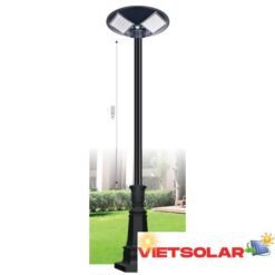 Đèn trụ ngoài trời Euroto 6V-12W, Sạc 15AH