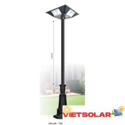 Đèn trụ ngoài trời Euroto 6V-40W, Sạc 30AH