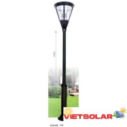 Đèn trụ ngoài trời Euroto 6V-20W, Sạc 18AH