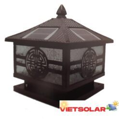 Đèn trụ cổng Sano led 4W - ánh sáng trắng, E27*1 - Ø250*L250*H300 mm