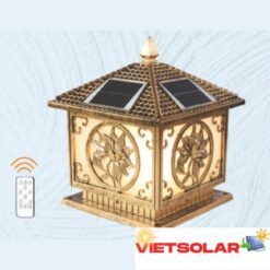 Đèn trụ năng lượng mặt trời Hufa TNL-33, 3 màu ánh sáng