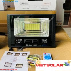 Đèn pha năng lượng mặt trời 100w Esnco