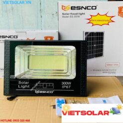 Đèn pha năng lượng mặt trời 300w Esnco