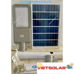 Đèn đường năng lượng mặt trời 500w kiểu bàn chải màu xám DSY