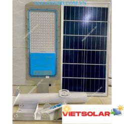Đèn đường năng lượng mặt trời 500w kiểu bàn chải màu xanh DSY
