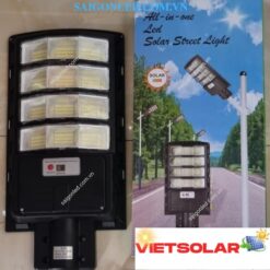 Đèn đường năng lượng mặt trời 200w liền thể nhiều khoang XF DSY
