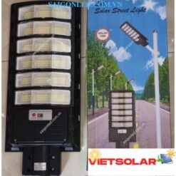 Đèn đường năng lượng mặt trời 300w liền thể nhiều khoang XF DSY