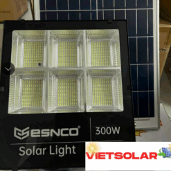 Đèn pha năng lượng mặt trời 300w Esnco nhiều ô