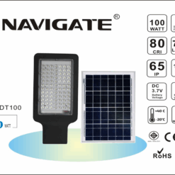 Đèn năng lượng mặt trời liền thể 50w Navigate